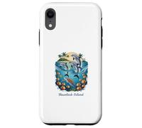 Dolphin Vacation City Havelock Island Beach Destination Case for iPhone XR