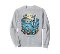 Dolphin Vacation City Nusa Dua Beach Destination Sweatshirt