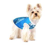 Dolphin With A Smile Dogs T-Shirt Printed Soft Breathable Dog Shirts For Small Pet Cotton Sleeveless Vest