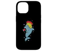 Dolphin with Crista and Helmet Bush Knight Case for iPhone 14