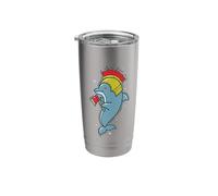 Dolphin with Crista and Helmet Bush Knight Stainless Steel Insulated Tumbler