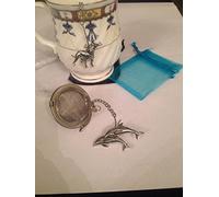 Dolphins 2inch Tea Ball Mesh Infuser Stainless Steel Sphere Strainer A38