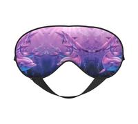 Dolphins Art Sleep Eye Mas Updated Design Light Blocking Night Eye Blinder Men Women Shift Work Travel