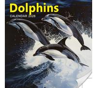 DOLPHINS Calendar 2026: Dynamic Displays of Intelligence and Aquatic Acrobatics