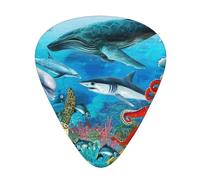 Dolphins Sea Turtle Shark Octopus Coral Reef High-Quality, Wear-Resistant And Tough Guitar Picks Give You A Different Musical Experience