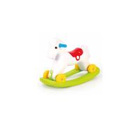 Dolu 2-in-1 Kids Rocking Horse with Wheels
