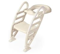 Dolu 7241 Toilet Trainer with Adjustable Non-Slip Ladder Comfortable & Safe Potty Training Solution for Kids Relax Beige Easy-to-Use for Toddlers
