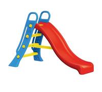 """Dolu Big Garden Slide With Water Feature For Children Age 2+, Large Blue Ladder and Red Slope Freestanding Slide for Kids Indoor & Outdoor Outdoor Play Equipment"""