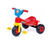 Dolu Childrens Red, Blue And Yellow Ride On Tricycle