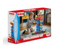 DOLU Children's Toy Garage Play Street Play Track 38 Pieces