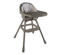 Dolu Dining High Chair Toddlers Kids Eating Stool Harness Adjustable Legs Grey