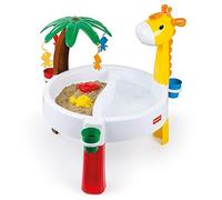 Dolu Fisher-Price Kids Water and Sand Activity Table, Children indoor & outdoor physical activity toy, separate features for water and sand games, Suitable for Kids 24 months and Up