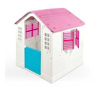 Dolu Indoor & Outdoor My First Playhouse with Post Box & Cat Flap - Hot Pink (2+ Years)