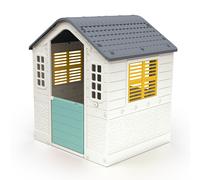 Dolu Indoor & Outdoor My First Playhouse with Post Box & Cat Flap - White (2+ Years)