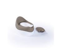 Dolu Infant Potty Trainer ? Comfortable & Ergonomic Design for Toddlers Potty ? Stone Grey Kids Toilet? Easy-to-Clean & Safe Potty Training Solution