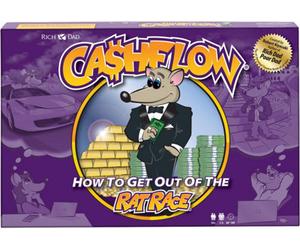 Dolu Investing Board Game, Cashflow - Rich Dad Financial Game 2-6 Players Ages 14+