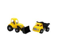 Dolu Jumbo Truck & Loader Set - Toy Construction Vehicle