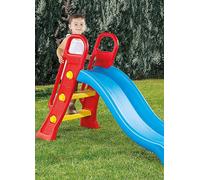 Dolu Junior Slide - Blue & Red Blue