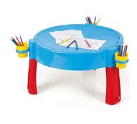 Dolu Kids 3-in-1 Activity Sand and Water Play Table ? Sand & Water Pit with Drawing Table Indoor & Outdoor Activity Table with Lid for Children Aged 2 to 8 years old - Blue (73cm H)
