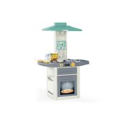 """Dolu Kitchen Kids Play Set, Includes Kitchen Accessories, Green White, and Grey Theme, Kids activity toy, play set for kids ages 3 years and up, 100x71.5x30.5 cm"""