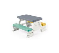 Dolu Kids Toddlers Indoor Outdoor Nursery Garden Play Picnic Table Bench