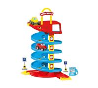 Dolu Mini Giants Spiral Roadway Play Set With 38 Accessories