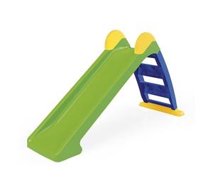 "Dolu My First Garden Slide Medium for Kids For Children From 2 Years Blue Ladder and GreenSlope Foldable for Indoor or Outdoor Use Toddler Climbing Slide Indoor Slide, Kids Outdoor Play Equipment"