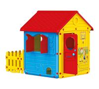 Dolu My First House with Fence Outdoor Playhouse