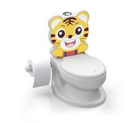Dolu Tiger Educational Kids Potty - Fun & Interactive Potty Training Solution for Toddlers - Comfortable, Safe & Easy to Clean Toilet Training for Kids