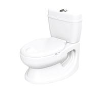 DOLU Toddler Infant Educational Potty Aid Toy - Realistic Design with Retractable Toilet Roll Holder, Storage Compartment - Suitable for Ages 18 Mont