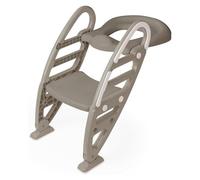Dolu Toilet Trainer with Adjustable Non-Slip Ladder ? Comfortable & Safe Potty Training Solution for Kids ? Stone Grey ? Easy-to-Use for Toddlers