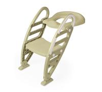 Dolu Toilet Trainer with Adjustable Non-Slip Ladder ? Comfortable & Safe Potty Training Solution for Kids ? Eco Green ? Easy-to-Use for Toddlers