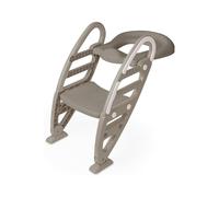 Dolu Toilet Trainer With Adjustable Non-Slip Ladder - Grey