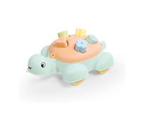 "Dolu Turtle Shape Sorter Toy for Toddlers 1+ Years 5 Geometric Shapes, Multicolored Learning Game Kids Activity Toy Enhances Motor Skills, Shape & Color Recognition"