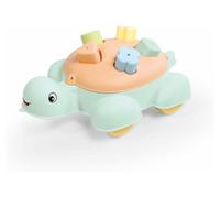 "Dolu Turtle Shape Sorter Toy for Toddlers 1+ Years 5 Geometric Shapes, Multicolored Learning Game Kids Activity Toy Enhances Motor Skills, Shape & Color Recognition"