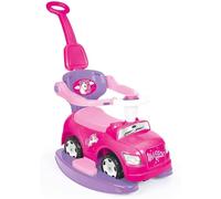 Dolu Unicorn Themed Kids Step Car 4 In 1 Ride On Pink