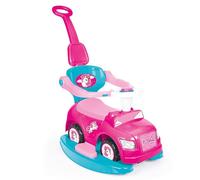 Dolu Unicorn Themed Kids Step Car 4 In 1 Ride On Pink