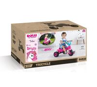 Dolu - Unicorn Trike - 3 Wheeled Blue and Pink Ride-On