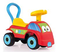 Dolu Walk & Drive Foot to Floor Pink Ride On Car - Race Car Ride-On Toy for Toddlers & Infants (12 to 36 Months) - Red