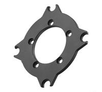 Dolvitrny 104BCD Chainring Adapter For Bafang Drives Motor, Steel And Alloy Bracket Converter For BBS01 for bbs02 G340 Series, Black-Finish With Easy-Installation(1x Adapter)