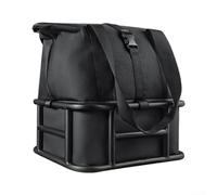 Dolvitrny 1xbag Multi-functional Rear Rack Bag Bicycle Cargo Basket Detachable Cycling Carrier Heavy Load Over 150KG For Urban Commuting(S)