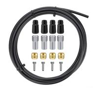 Dolvitrny 标题2：3000mm Hydraulic Brake Hose Kit With Olive And Insert, For SRAM TR, High Pressure BH90 BH59 Oil Line Set, For Bicycle Disc Brake Repair Black(D Set)