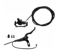 Dolvitrny 2-Piston E-Bike Brake Kit with 1000mm Hose Length | 2-piston caliper, magnetic cut-off sensor, 1000mm hose, pre-bled mineral oil, left front control(right back)