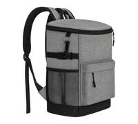 Dolvitrny 24H Long Lasting Insulated Cooler Backpack(24L-Gray)