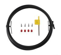 Dolvitrny 2500mm Bike Hydraulic Brake Hose for SRAM A-Majig with | for t8 Wrench Brake Tool, Black Bicycle Brake Cable, MTB Hydraulic System Parts, Disc Brake Fluid Line, Bike Hydraulic