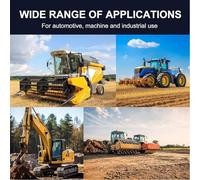 Dolvitrny 3-Pack Grease Couplers for 1/8" For NPT Thread - Heavy-Duty Carbon Steel with Chrome Plating, 4500 PSI Rated, Spring-Loaded Ball Check Va