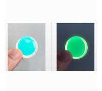 Dolvitrny 30mm Pickleball Paddle Butt End Cover Sticker - Luminous Green, Sweat-Resistant PVC Racket Handle Cap for Nighttime Play & Daily Training(green)