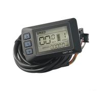 Dolvitrny 36V/48V E-For Bike LCD Display Panel for Electric Bicycles - UART No.2 Communication, For -Compatible Dashboard with Speed, ODO, PAS Level & Battery