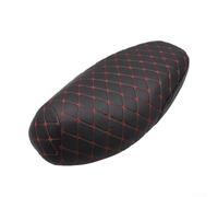 Dolvitrny 3D Leather Motorcycle Seat Cover for Scooter Motorbike Seat Protector with Sun UV Water Resistance and Non-Slip Comfort Design(XXL)
