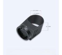 Dolvitrny 3K Carbon Light Mount for Giant for TCR 9th Gen D-Fuse, | Matte Black Cycling Bracket, Giant Ninth Gen Seatpost Fit, Lightweight Bike Component UK, Cycling Safety Gear Mount,